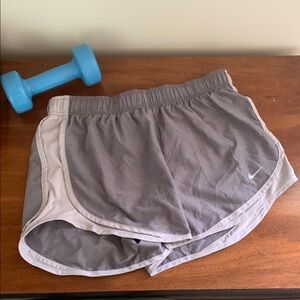 Nike Gray Athletic Running Shorts